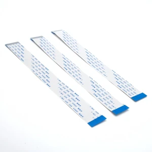 AWM 20624 80C 60V 12 Pin 0.5 Pitch 570mm FFC Flexible Flat Cable With PVC Insulation For Computer Use