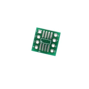 SOP8 turn DIP8 / SOIC8 to DIP8 IC adapter Socket so8/tssop8/soic8/sop8 TO dip8 without pin hot sale