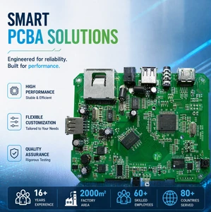 Multilayer PCBA Assembly Service BGA QFN Component Placement SMT Manufacturing No Design