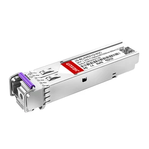 1.25G 1000BASE SFP BiDi 1490nm-TX/1550nm-RX 80km Simplex LC/UPC SMF Transceiver Module