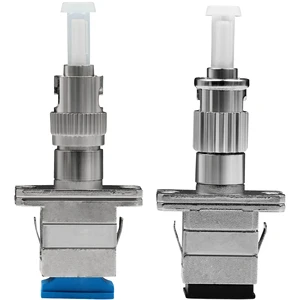 ST Male to SC Female Single Mode Multimode Fiber Optic Adapter Connector Coupler
