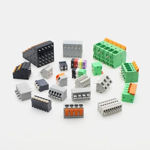 PCB Klemens Spring Terminal Block Factory - Direct and Customization Available Pitch 2.5, 2.54 3.5mm, 3.81mm, 5.0mm, 5.08mm
