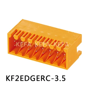KF2EDGERC-3.5 PCB Screw Terminal Blocks Spliceable Diagonal Wiring