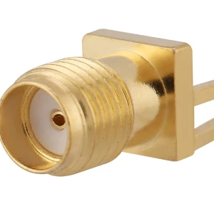 SMA-Female Edge PCB Mount Connector