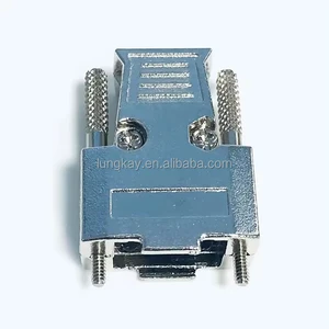 Trending Price D-SUB 9Pin 15Pin Connector Zinc Alloy Metal Hood DB9 DB15 case for Cable
