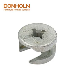CC1600 Customized Wood Cabinet Metal Fitting Joint Connector Eccentric 12/13mm Board Connector Cam