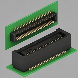 HC-PBB40C-80DP 0.4mm Pitch Board to Board & Mezzanine Connectors Right-angle Connector Alternative HRS DF40C-80DP-0.4V(51)