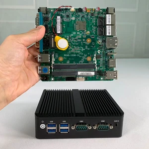 New WIFI 4G PCIe 4K Mikrotik Soft Router VPN Firewall G30 DDR4L MINI PC N5105 DP HD USB Type C PFsense iKuai Industrial Computer