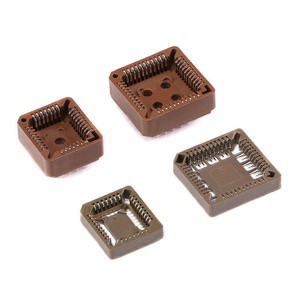 PLCC32 PLCC44 SMD Socket Direct Insert Socket IC Base Chip Test Socket