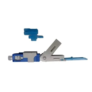 SL-12 SC UPC Assembly Quick Connecter Applied in FTTH Drop Cable Field Termination Fiber Optic Fast Connector