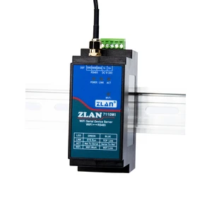 ZLAN7110MI MQTT Industrial RS232/485/422 To Wifi Converter Modbus Gateway Rs485 To Wifi Serial Server