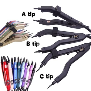LOOF JR609 Model with 3 Types of Pointed Tips, Capable of Heating Keratin fusion Tools, Hair Extensions and Hairdressing Tools