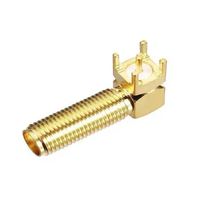 50ohm Right Angle RF Adapter SMA-KWE-23mm Waterproof Connector Coaxial Connectors (RF) Product Category