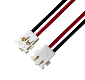 Customizable 2-Pin JST SUHR-02V-S-B Wiring Harness, 0.8mm Pitch Terminal Cable for Microphones & Loudspeakers Wire Harness