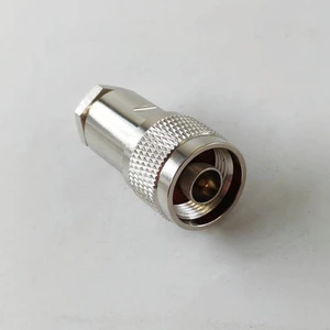Cheaper Type N Male Plug Clamp Rf Coaxial Connector for LMR300 5D-FB CNT300 Cable