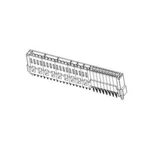 Original Brand 10121506-480020BLF Standard Card Edge Connectors HPCE VT PF REC