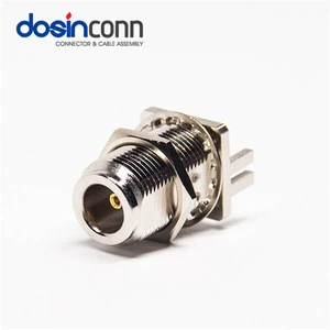 N Type Female Edge Mount Connector PCB Mount N Connector 50Ohm