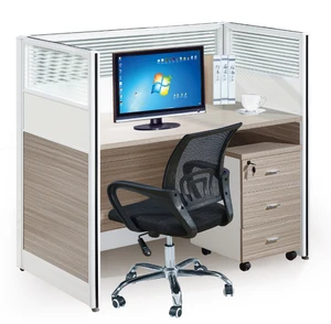 Chicheng A1850 High-End Walnut Wood Eco-Friendly Durable Contemporary Office Desk Screen Partition Card Holder File Drawer