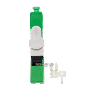 Reusable Fiber Optical Quick Connector Fast SC APC Connector For FTTH Drop Cable