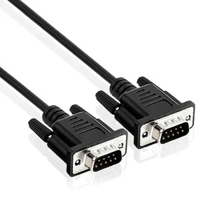 Custom DB9 Male to Female RS232 Serial Signal Cable D-Sub Connectors