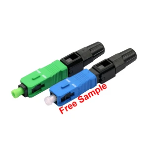ZIFONIC SC APC Fast Connector for G657A2/G652D Optical Fiber FTTH Use 13-Month Warranty 1315/1550/850nm Frequency Range