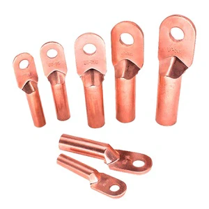 Wholesale Customized High Voltage DT Series Copper 99.9% Cable Lug Terminals