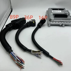Common Rail Connector PC Board ECU Socket Automotive Injector Module Plug Wire Harness 16Pin 36Pin 89Pin EDC7 for Bosch ECU