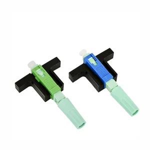 FTTH High Performance Fiber Optic Fast Connector SC/UPC SC/APC Quick Embedded Optical Connectors