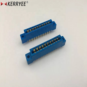 3.96mm 805 Blue Card Edge Slot Connector with Screw Lugs