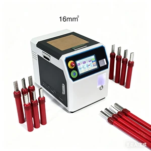 Automatic Ferrule Crimping Machine 0.3-16MM2 Automatic Crimps Feeding, Wire Stripping And Crimping