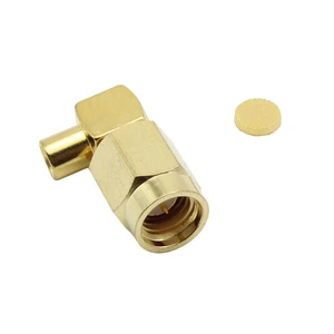 SSMA Coaxial RF Connector for Broadcast Studios Long Lifespan and Solid Build