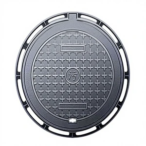Cast Iron Circular Manhole Cover for Municipal Road Sewer Sewage and Rainwater Inspection