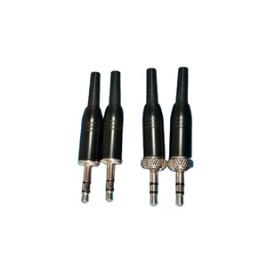 Headphone & Earphone Application 3.5 Male Audio Plug Connector