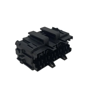 12 Pin Black Color Electrical Male Female Connector Automotive Connector