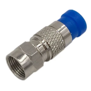 F Compression Male Coaxial Waterproof Connector RG6/RG59
