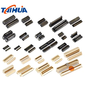 Board to Board Connector with Single Slot and Double Slot 0.5pitch,H3.0/H4.0 Male to Female PCB Board Mezzanine Connectors