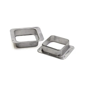 Aluminum Rain Gutter Round Downspout Drain Outlet For 3x4 Downspouts