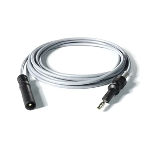 Medical Cable, 4.0mm Banana Plug To 3.0mm Banana Plug Electrosurgical Cable, 3.0m, Bipolar Forceps Cables