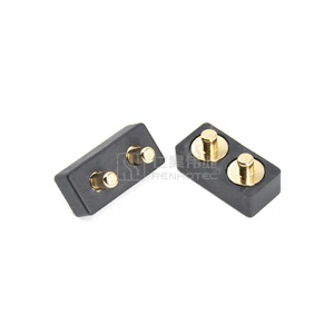 Black PA46 Shell 2 Pins 100A Terminal Connectors 6mm Mezzanine Floating Power Board to Board Connector