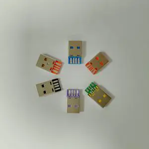 Good Quality USB Connector Colorful USB-A USB Cable Terminal Connector