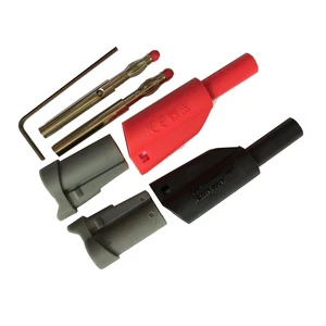 Cheap Price Wholesale 4mm Banana Plug Solder Welding-free Connector for Multimeter