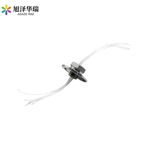 Asaze Rae CUSTOM Wire Connectors KF40 Flange With 8 22AWG Hermetic Feedthrough Connector Sealed Electrical Wire Connectors