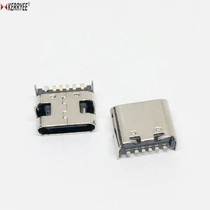 6P SMD USB 3.1 Type C Connector L=6.8mm Female Socket