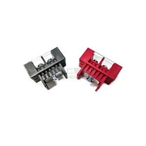 600v 30a 50a 75a 100a 180a 300a Ups Binding Post 1p-10p Through Wall Terminal Block Storage Battery