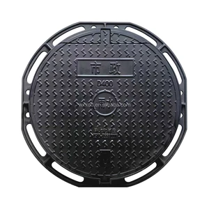 Factory Price Epoxy Coating Round Square Ductile Iron Recessed Frame and Manhole Cover
