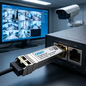 SFP-10G-SR-S 10G SFP+ LC Module Multimode 850nm Optical Transceiver 300m Range 3-Year Warranty DC 5V For Fiber Optic Equipment