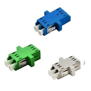 LC Duplex Apc Short Ear FTTH Fiber Optic Adapter/Coupler