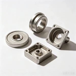 Custom OEM Cast Alloy CNC Machined Spur Gear Mount Pipe Connector Industrial Transmission Hardware Accessories