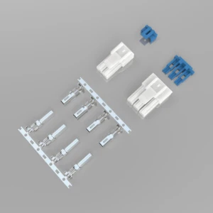 FAF B620002(VL) PA66 Phosphor Bronze Material 6.2mm Pitch 2-3 Pin Wire To Wire Connector Header Connector With Or Without A Boss