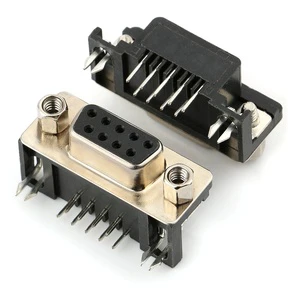 DR9 Female 9-Pin HD D-Sub Connector VGA Socket Adapter DSUB VGA Female Connector for PCB Applications